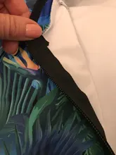 Bañador estampado de flores para mujer, una pieza, monokini, manga larga, traje de baño para surfear