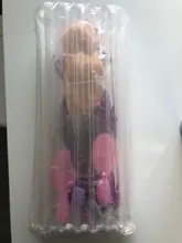 Muñecas de princesa Rapunzel para niños, conjunto para niñas, cuerpo móvil, belleza, largo y grueso pelo rubio, 30CM