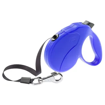 

Amigo Easy Mini Tape Webbing 3 mt for dogs up to 12Kg-Blue-Leash extendable-Ferplast