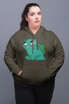 

Angemiel Wear Balbazar Pokemon Green Women 'S Hooded Sweatshirt