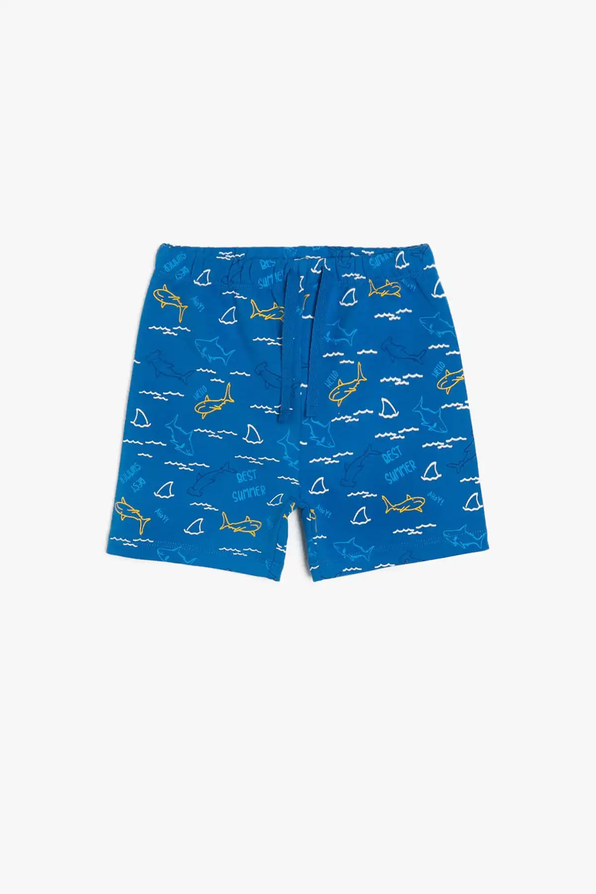 Koton Kids Blue Baby Boy Pattern Shorts|Casual Shorts| - AliExpress