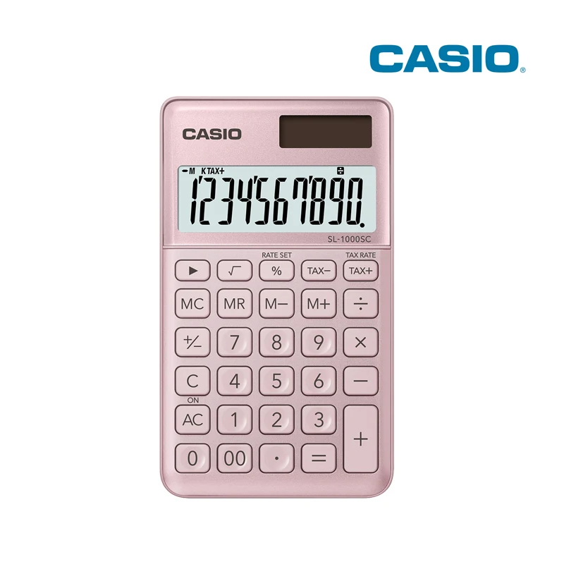 Calculator Sl-1000sc-pk 10 Digits With Tax Calculations - Calculators - AliExpress