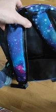 Mochila escolar con estrellas azules para niños, morral escolar de Anime para adolescentes, 2020