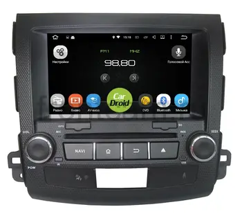 

Head unit roshimo cardroid rd-2606f for Mitsubishi Outlander XL (+ rear view camera as a gift!)