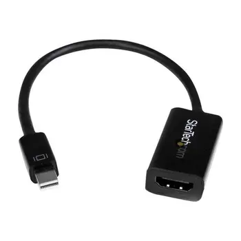 

Adapter STARTECH.COM Active Mini DisplayPort 1.2 to HDMI 4K-For laptop compatible with Utrabook or Mini DP - M/F-Black