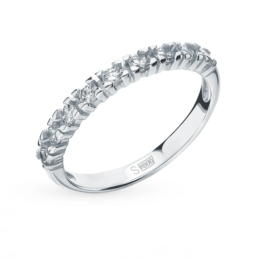 Silver ring with cubic zirconia 94012743 SUNLIGHT test 925 |