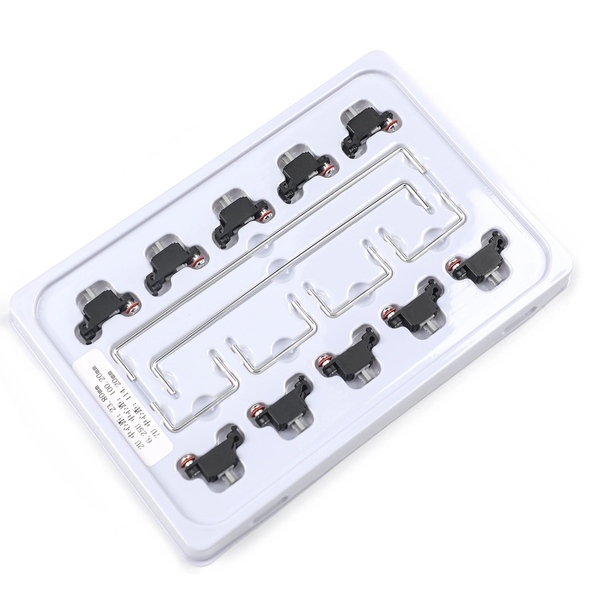 Gateron v2 Pcb Mount Estabilizadores Parafuso no Estabilizador Distância Personalizada sem Fio Caindo para mx Teclado Mecânico Pcb - Imagem 3