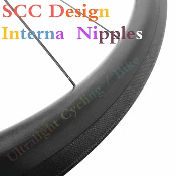 

260 ° Basalt Braking Carbon Rims Bicycle-Wheel Clincher Road-Bike Tubeless 700c UD 20-24-Holes Carbon Bike Road-Wheelset