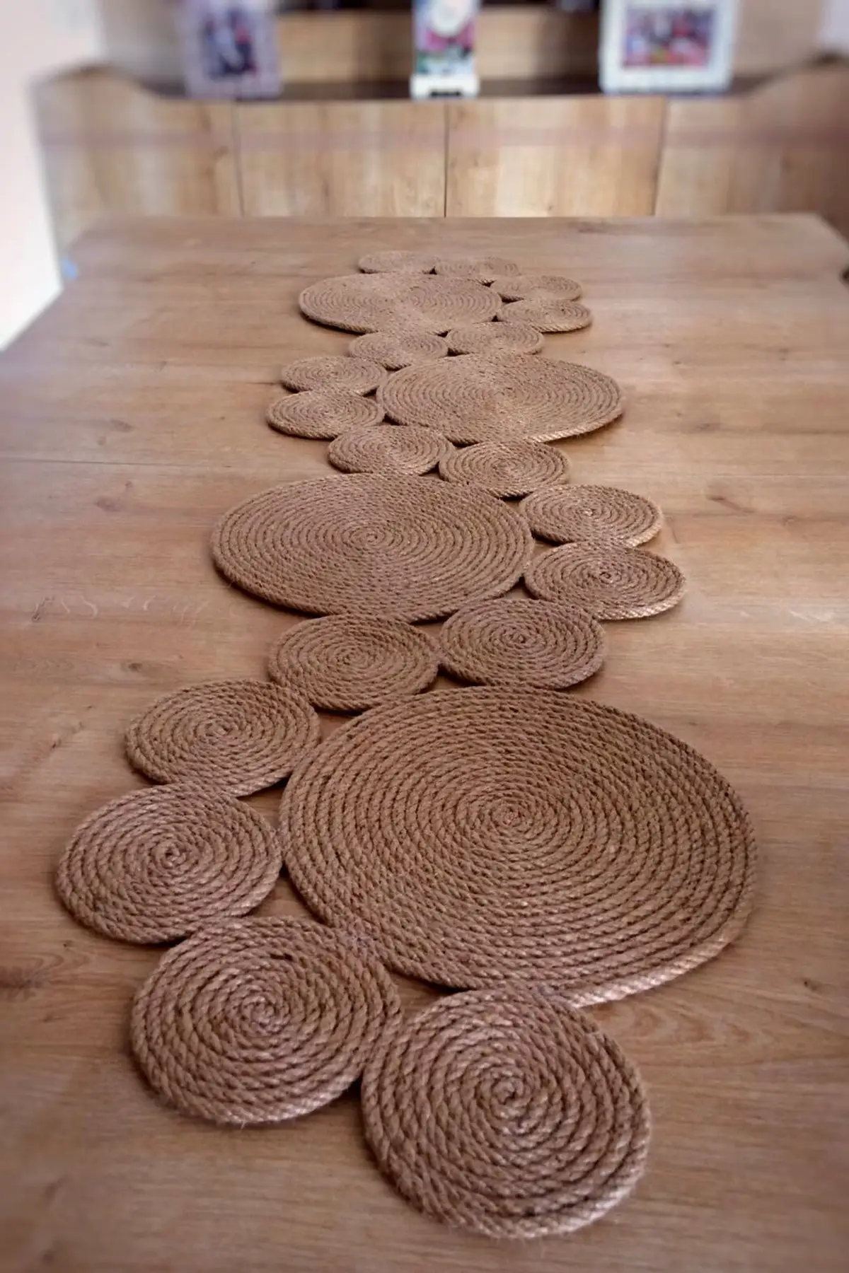 Burlap Table Cloth Runner Merida Decorations Burlap Straw Rope