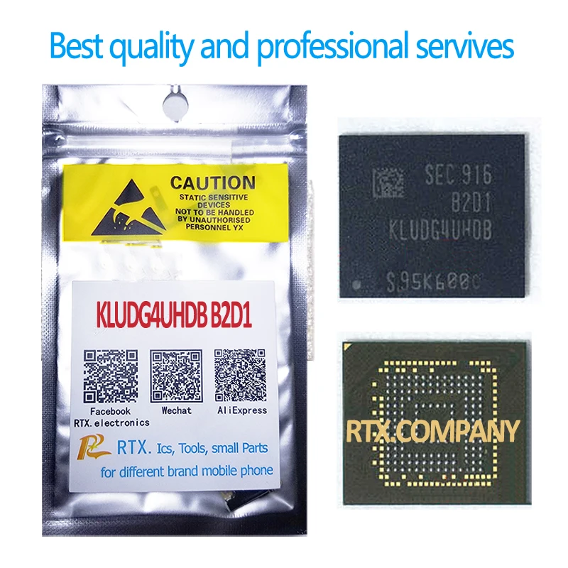 Оригинал для Samsung s20 5G Pro Ultra Flash KLUDG4UHDB B2D1 NAND IC 128G UFS 3 0 EMMC EMCP EUFS B201|Шлейфы мобильных