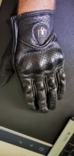 Guantes de motocicleta unisex de cuero y carbón para invierno, guantes de moto para hombre y mujer, para motocross, ATV