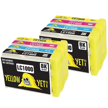 

8pcs Ink Cartridges LC1000 1000 Compatible for Brother DCP-540CN DCP-560C DCP-130C DCP-135C DCP-150C DCP-153C DCP-157C Printers