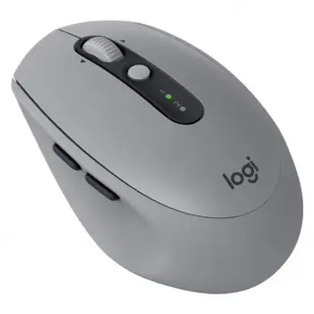 

SILENT WIRELESS Mouse LOGITECH M590 GRAY MID-2.4GHZ-BT SMART-RADIUS 10M WIRELESS-7 BUTTONS-USB RECEIVER