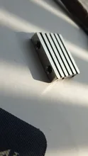 Rare-Earth Powerful Magnets Square Countersunk 50x10x5mm N35-Block Double-Hole 50--10--5-5-5mm