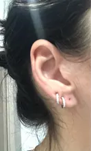 ROXI-pendientes de aro pequeño de Plata de Ley 925 para mujer, aretes simples de círculo redondo de cristal de circón, joyería con rayos geométricos 2020