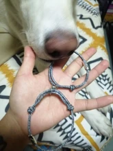 NIUYITID-pulsera hecha a mano para parejas de mujeres y hombres, accesorio de Amistad emparejado, joyería al por mayor, 2021