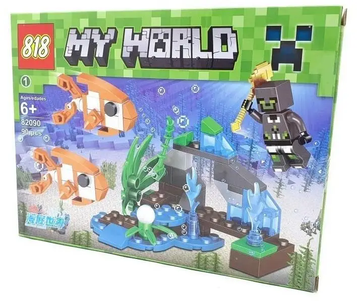 Minecraft My World Lego Set 90 Piece-82090-1