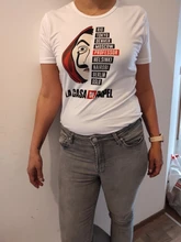 Graphic Tshirt House Casa-De-Papel Money Heist Bella Ciao Funny Paper-Kawaii Anime Unisex