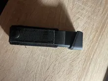 Caza táctico MOLLE bolsa de una sola revista abierto elástico revista titular de la bolsa de herramientas para la mayoría de las armas