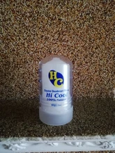 Desodorante de cristal para hombres y mujeres, palo de alumbre corporal, eliminador de olor de axila, antitranspirante, 60g