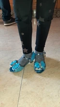 Nueva princesa zapatos de los niños zapatos para niñas de cuero de la Pu Bowknot Sandalias de tacón alto de las niñas, los niños sandalias de zapatos de vestir de tamaño 26-36
