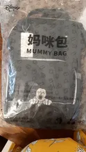 Bolsa de pañales con USB de Disney, mochila momia de maternidad/bolsa de pañales para bebé, bolso de viaje de Mickey Mouse, bolsa para cuidado del bebé, bolsa húmeda