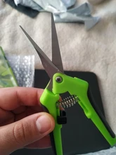 Tijeras de podar de Metal para jardín, Cortador manual de uvas, fruta, recolección de marihuana, en maceta para el hogar