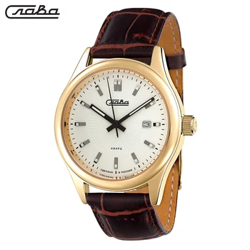

Quartz wrist watch Slava Premier 1589800/300-2115