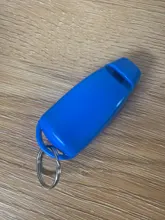 Silbato de entrenamiento 2 en 1 con Clicker para perros, tarjeta de respuesta, guía de entrenamiento para perros y mascotas con llavero, suministros para perros mascota