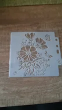 Nuevo 4 unids/lote 13cm 5,1 1/4 círculo borde DIY capas plantilla para pintura libro de recortes colorear relieve álbum decorativo plantilla
