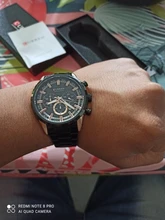 CURREN – reloj curren para hombre, de cuarzo, deportivos, de pulsera de acero, resistente al agua, con cronógrafo, masculino