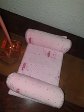 Almohada para recién nacido, soporte de espuma viscoelástica ajustable, posicionador para dormir para niños