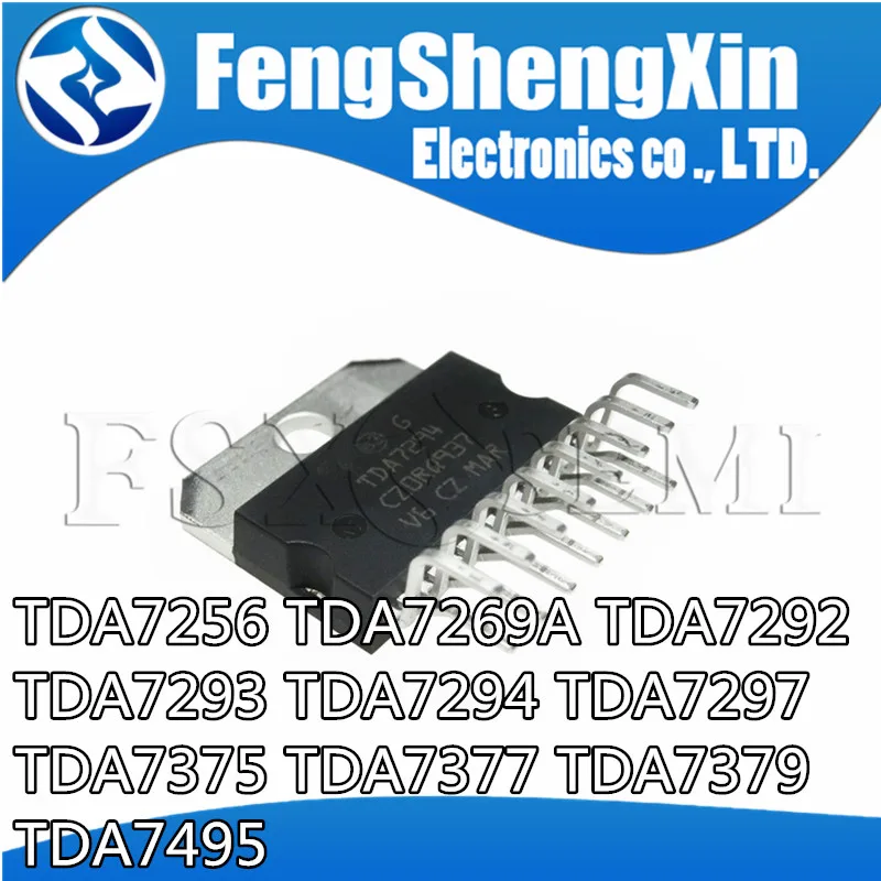 2шт TDA7294 ZIP-15 TDA7294V ZIP TDA7256 TDA7269A TDA7269 TDA7292 TDA7293 TDA7297 TDA7375 TDA7377 TDA7379 TDA7495 TDA7265 | Электронные
