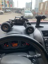 Rock Crawler 1:16, coche eléctrico RC, máquina de juguete con control remoto, en radiocontrolado, 4WD, 4x4, vehículo de conducción, juguetes para niños 5512