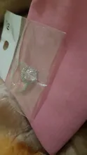 CC Anillos para las mujeres de la Boda nupcial Anelli joyería de moda anillo de compromiso de oro blanco Anillos de Color CC595