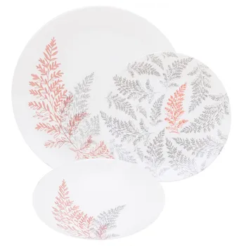 

SERVICE DISHES TABLEWARE ARCOPAL PCs 18 CYRUS LUMINARC