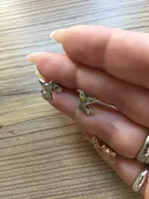 Shuangshuo-pendientes de acero inoxidable con forma de perro Chihuahua, joyería de Animal