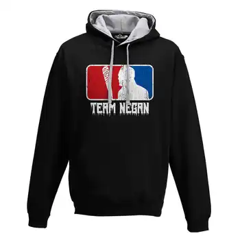

Hood Sweatshirt Two-Color Team Negan Series Tv Television Program Zombie 2 S
