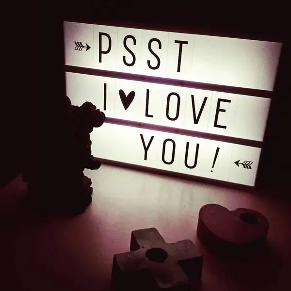 

LED Illuminated Message Board that Letters Cinematic Light Box