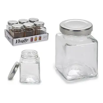 

Glass Jar Vivalto With lid 100 ml