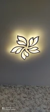 Modern LED Chandelier Light Bedroom Living-Room Ceiling Remote-Control-Function 