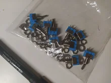 Spst-Switch Mini 2-Position MTS-101 10pcs 2-Pin ON-OFF Blue 250V/3A AC125V/6A 6mm