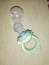 Chupete de silicona para alimentación de alimentos frescos, repuesto de mordedor de seguridad para bebés, chupete de frutas y verduras