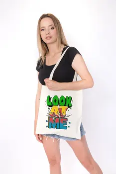 

Angemiel Bag Look At Me Shopping Beach Tote Bag