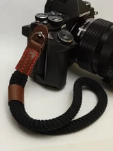 Correa de muñeca para cámara 1 Uds gran oferta cuerda de mano de nailon correa de muñeca para cámara Leica Digital SLR