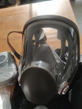 Mascarilla facial para fumigación, filtro para el trabajo, seguridad, protección contra el formaldehído, 6800