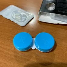 EYESHARE-1 par (2 uds) de lentes de Color de cristal Natural, para cosméticos para ojos, lentillas de contacto