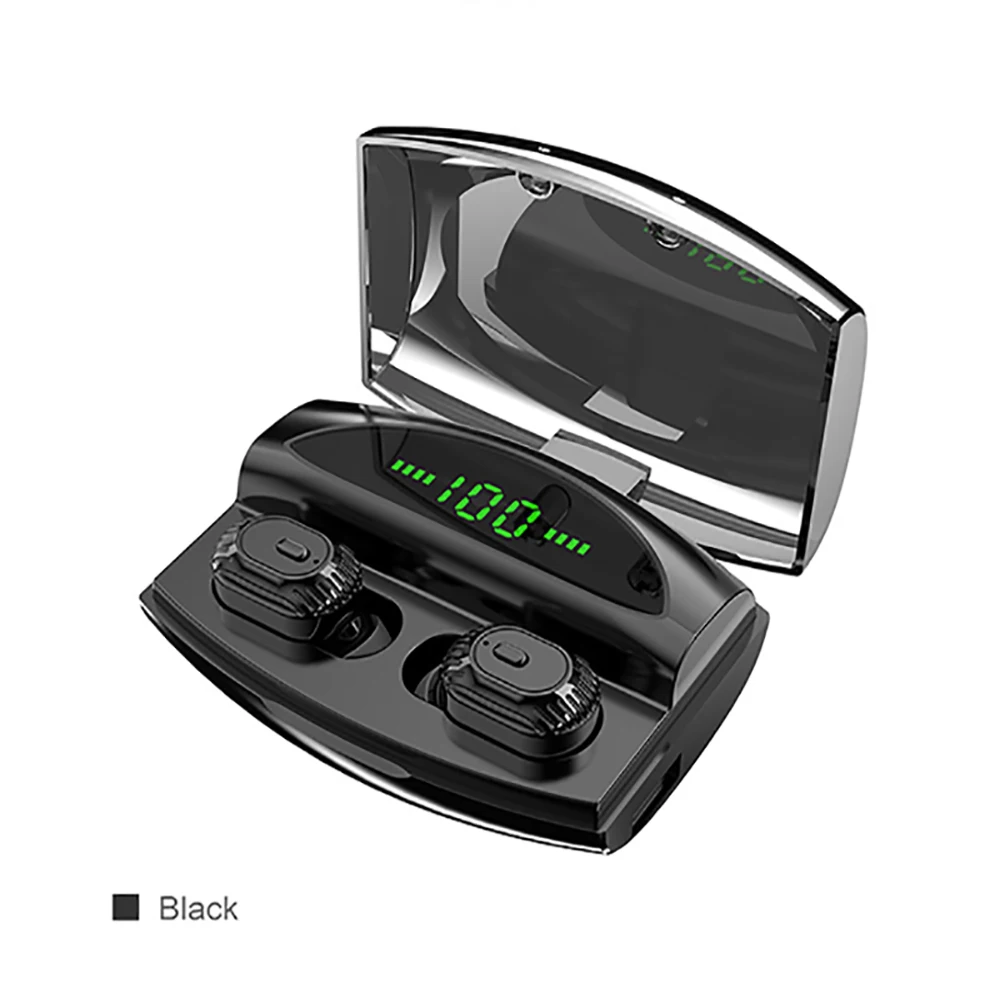 

XG-20 Bluetooth waterproof Earphone TWS 5.0 Dual Earbuds In-Ear Digital Display Charging Cabin Wireless bluetooth Headset