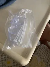 Ventosas para acuario, pinza para tazas de succión, bridas de cables ajustables para plantas, Unión de musgo, camarón, nido, 20 Uds.