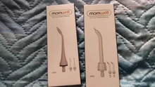 Mornwell-irrigador bucal con 2 puntas de bolsillo para ortodoncia, hilo dental para blanqueamiento dental, D50 y D52